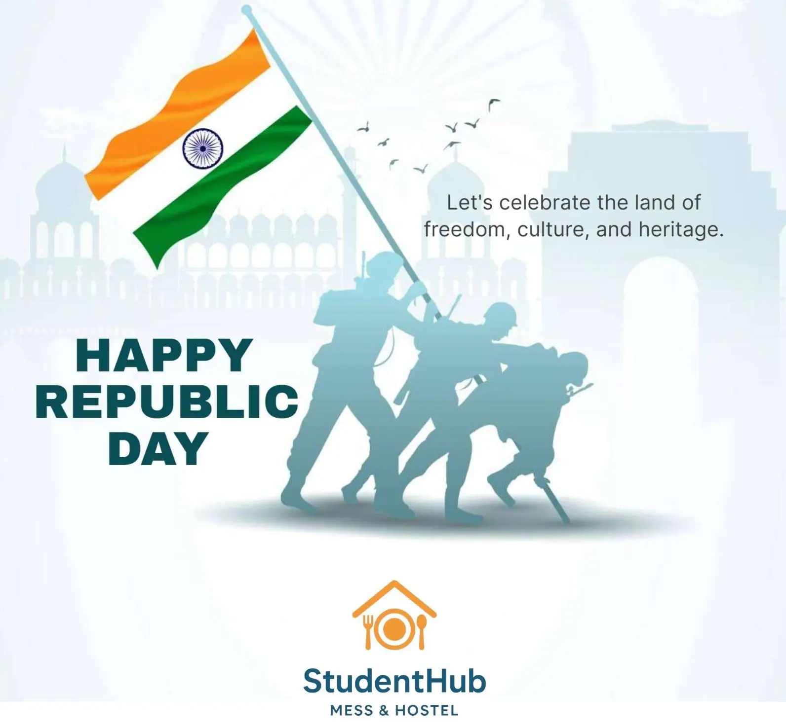 Student Hub mess food facility in Barasat Kolkata